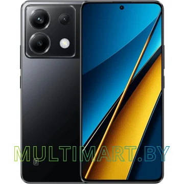 Смартфон POCO X6 12GB/256GB (черный)